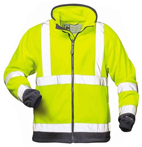Elysee Warnschutz Fleecejacke Valentin gelb 4XL