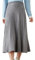 Beralst Damen Plissee Knit Sweater Midi Röcke, Grau, Mittel