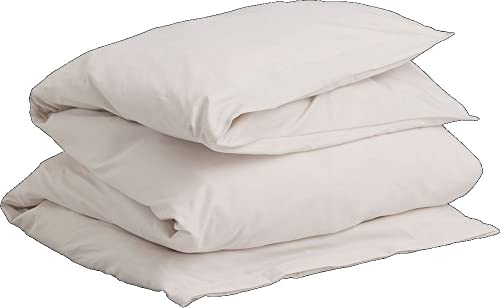 GANT Sateen Single Duvet, White Sand, 155x220