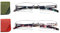 Hubeye 2er-Pack Rahmenlose Lesebrille Leicht und Bequem Anti Blaulicht Lesehilfe für Damen Herren mit Brillenholster +3.00