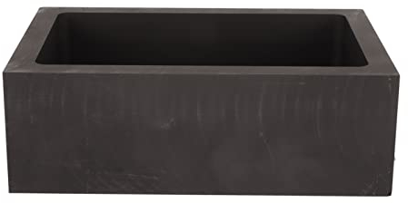 Graphit Barrenform, Reine Graphit Barrenform, Verschleißfeste Tiegelform zum Schmelzen Gießen Veredeln Gold Silber Aluminium