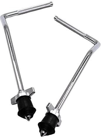 Baoblaze 2x Floor Tom Beine Support Rack Drum Stand Floor Tom Halterungen für Bass Drum Snare Drum