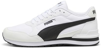 PUMA ST Runner V4 NL, Sneaker Unisex-Adulto, White Black-Cast Iron, 42 EU