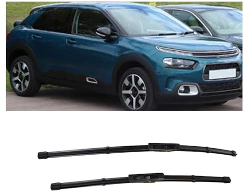 MoDma D'essuie-Glace Avant, pour Citroen C4 Cactus 2014-2023 Balais D'essuie-Glace Avant Essuie-Glaces Accessoires de Voiture 26+18
