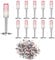 Hcunbsu 100 Stück Nägel für Nagelpistole, 7,3 mm Round Stahlnägel, Druckluft Nagelpistole, Mini Nägel für Decken, Nagelpistole Zubehör für Decken Wall Kabelkanäle Befestigung Installieren