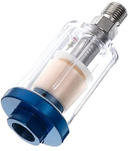 ARTIBETTER Separatore Di Plastica Per Verniciatura A Spruzzo Separatore -acqua Mini Essiccatore 1/4 Pollice Universal Fit Robusto