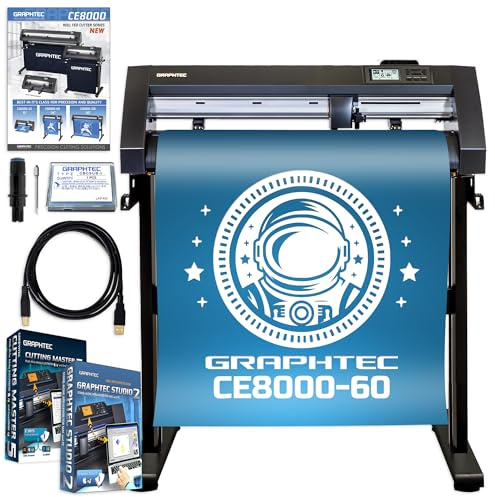 Graphtec CE8000-60 Plus - 24 Cutter Plotter with Bonus Software Package & Accessory Kit