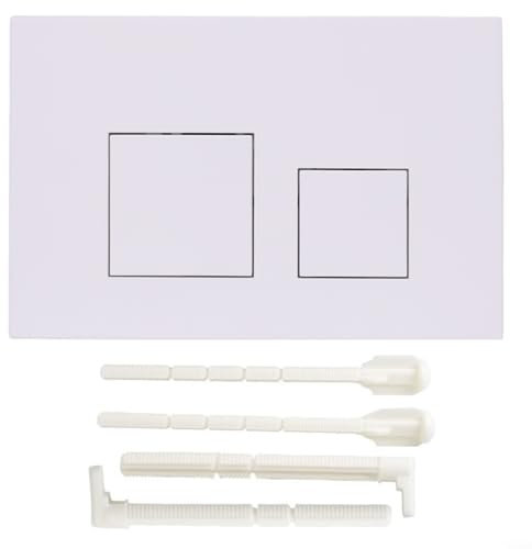 Toilet Flush Button Flush Plate for Geberit sigma01 sigma10 sigma20 sigma21 sigma30 sigma50 sigma60 Matte White Dual Flush Chrome Plastic