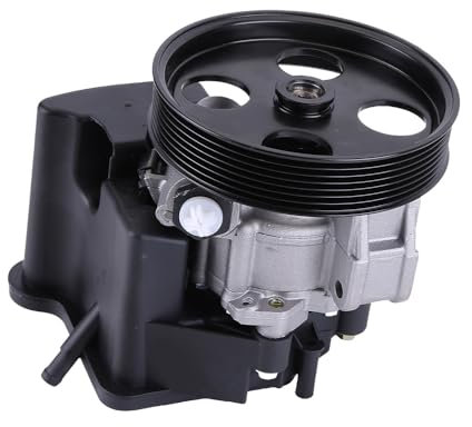 LICHENGTAI Servopumpe Hydraulikpumpe Lenkung Kompatibel mit Mercedes-Benz C-Klasse W203 W204 CL203 S203 2002-2007 Servopumpe Hydraulisch Lenkung mit Riemenscheiben 0034664201