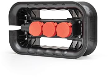 Qbrick System Kabelaufwickler mit Steckdosenleiste Custom Cable Winder Set Kabel Organiser für Werkzeugkisten Werkzeugkoffer Zubehör Modular
