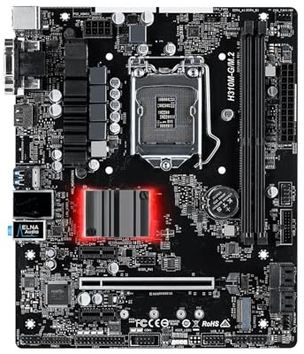 scheda madre Fit For ASRock H310M-G/M.2 Intel H310 Socket 1151 DDR4 64GB M. Micro ATX Supporto 8700 9500F 9300 9700 9400 CPU