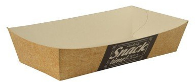 50 Pommes-Frites-Trays, Pappe, pure, 3,5 cm x 7 cm x 15 cm, Good Food, groß, Papstar 86629
