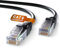 Mr. Tronic Außen Wasserdicht 50m Ethernet Netzwerkkabel Cat 6, LAN Netzwerkkabel mit RJ45 Anschlüssen Für Schnelle & Zuverlässige Internet, AWG24 Patchkabel Cat 6 | 1 Gbps UTP CCA (50 Meter, Schwarz)