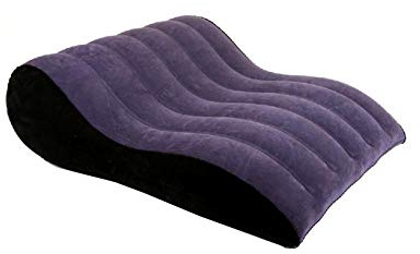 Sunnyushine Cuscino Gonfiabile Magico, Cuscino per Il Corpo Multifunzione, Posizione d'Amore, Cuscino per Adulti per Coppie Home Office 85×70×26 cm (Non Incluso nella Pompa dell'Aria)