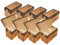 Logpile - Kiln Dried Kindling Wood (8 boxes) | Smokeless Fire Starter for Pizza Oven, & Outdoor Fire Pits, BBQ, Chiminea & Log burner | Sustainably Sourced Natural Kindling, Quick & Easy Fire Lighting