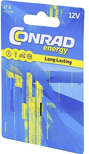 Conrad energy CE-2349197 Spezial-Batterie 27A Alkali-Mangan 12V 20 mAh, 5 Stück