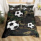 Camouflage-Bettwäsche und Leinen, Fußball-Bettwäsche-Set, Amerika-Fußball-Bettwäsche-Set für Kinder, Jungen, Mädchen, Sportspiele, Bettwäsche und Leinen, Armee, Militär, Einzelgröße