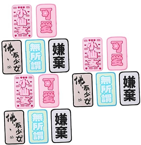 Beaupretty 3sets Material Haar Pad Paste Fringe Aufkleber Mode Haar Zubehör 5 Stücke * 3