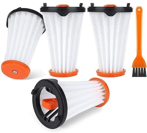 GAJUST 4 PC Filtro de Repuesto for AEG/Electrolux Rapido y Ergorapido Aspiradoras, AEG AEF 144, Electrolux EF144