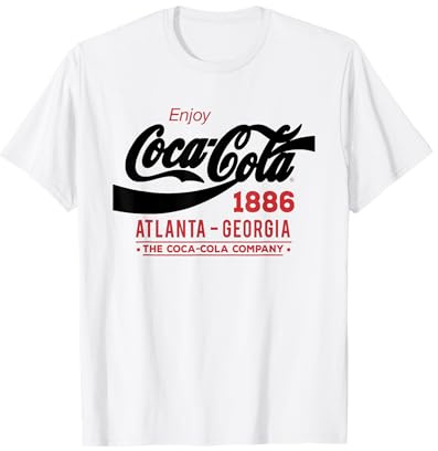 Coca Cola Black Classic Logo T-Shirt