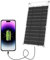 Lixada Panel Solar 7,8 W Ultra Delgado de silicio monocristalino Panel Solar Cargador Puerto USB para teléfono móvil