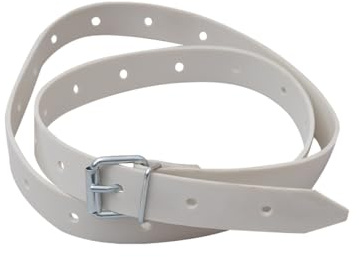 LYSEL® Schnallriemen mit Rollschnalle für Planen Grau, Länge 700mm VE 100 Stück