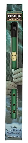 Feadog Green D Whistle, FW29