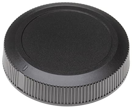 vhbw Objektiv-Rückdeckel kompatibel mit Canon EOS RF Objektive Kamera - Kunststoff, Schwarz