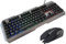 MYKA KM-G1 Gaming-Tastatur und Maus-Set aus Metall, RGB, Aluminium, Hintergrundbeleuchtung, 3200DPI 6D, Aluminium, 7 Farben
