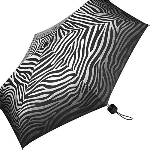 Pierre Cardin Taschenschirm Petito Zebre Schwarz-Weiß