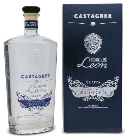 Castagner Grappa Leon Fuoriclasse Prosecco Valdobbiadene 0.70 Liter