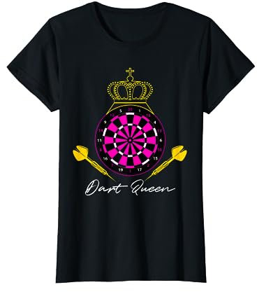 Dart Queens Darts Queens Damen, die Darts lieben, lustiges Design T-Shirt