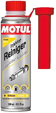 MOTUL 300 ml Injektor Reiniger Diesel Additiv Injektorreiniger Kraftstoffsystem | 110673 | Entfernt Ablagerungen in Kraftstoffsystem, den Injektoren und im Brennraum