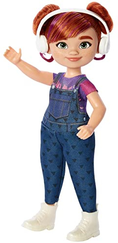 ​Karma’s World Switch Stein Fashion Doll (8.2-in) with Outfit and Headphones Accessory, Toys from Netflix Original Series for Kids and Fans Ages 3Y+