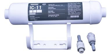 Wohnmobil Wohnwagen Boot Wasserfilter Entnahmefilter vor Wasserhahn 0,5 micron Coconut Carbonblock Silber Ionen Technologie verbessert den Geschmack verringert Belastungen