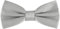 Ladeheid Fliege Kinder Jungen mit einstellbarem Band für Anzug festlich Kinderfliege Mode für Jungs MJ (10cm x 5cm) (10cm x 5cm, Silber)