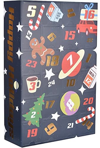 Happy Socks Damen 24-Pack Happy Holidays Gift Set Socke, Multicolour, 4-7