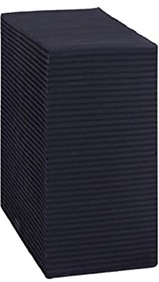 Creperture Aktivkohle Aquarium Filter, Cube Wabenstruktur Holzkohle Deodorant Wasserreiniger Filterzubehör für Pools Wasserreinigung Wasseraufbereitungswürfel, 10x10x5cm