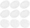 Luxshiny 50 Bouchons de Remplacement pour Bouteilles - Bouchons Réutilisables pour Lait, Bocaux en Verre - Étanches et Anti-Fuites (6.7 cm) - Matériau PE Transparent