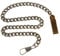 Clip Pocket Watch Chain Twisted Thick Vintage Metal Alloy Chain Link Vest for Your Pocket Watches