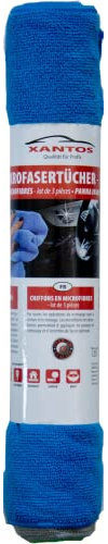 XANTOS Microfaser Rolle 35x40cm 3er-Set