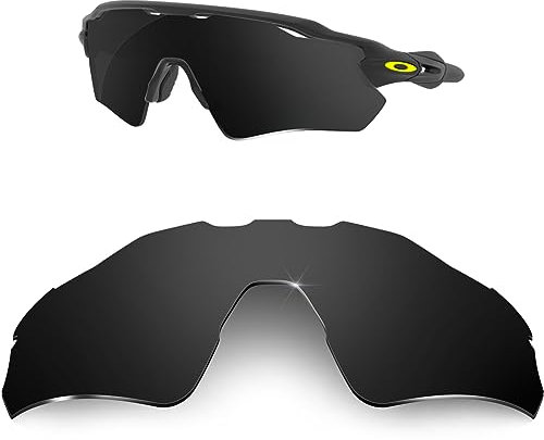 HiCycle2 Sonnenbrillengläser Ersatzgläser passend für Oakley Radar EV Path Sonnenbrillen OO9208 (schwarz)