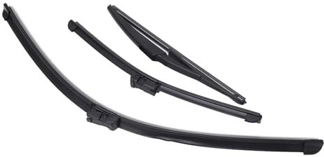 Limpiaparabrisas Delantero y Trasero, Escobillas de Goma Suave para Lluvia, Repuesto para Fiat 500 500C 500L 2009 a 2023
