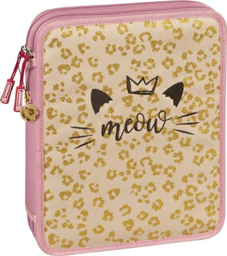 Brunnen Federmäppchen XXL Sweet Wild Cat