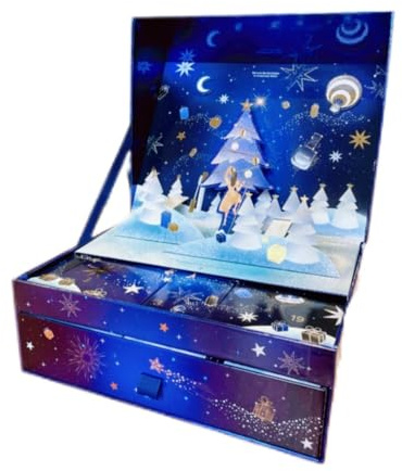DOUGLAS Frauen Adventskalender 2025 -LUXURY- Damen Beauty mit 300€ Wert, 24x Kosmetik für Frau & Mädchen, Pflege Weihnachtskalender, Weihnachten Kalender Advent inkl. Duftstäbchen