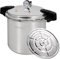 Pressure cookerPressure Cooker, 22 Liter Pressure Cooker, Large Capacity Pressure Canner with Pressure Gauge, Valve, Pressure Relief is 10 Or 15 PSI