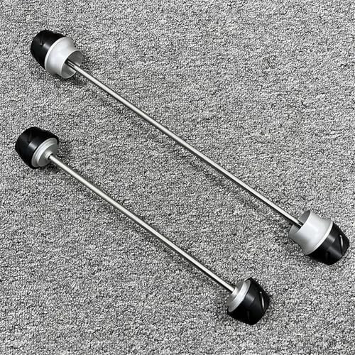 AXCDEVFC Motorrad Radschieber Kompatibel Mit Z900 SE 2022 2023 Für Z900RS 2018-2023 Für Z900 2017-2023 Vordere Hinterachse Gabel Crash Sliders Motorrad Radschutz