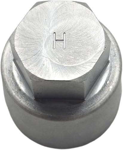Partsdealers® Genuine Locking Wheel Nut Key (Type A to W) for Discovery 3, Discovery 4, Discovery 5 Range Rover L322, Range Rover Sport OEM Replacement Wheel Lock Key (Type H)