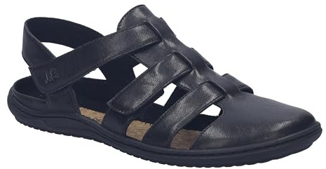 Josef Seibel Damen Klassische Sandalen Caitlyn.01,Weite G (Normal),Sandaletten,klettsandalen,Sommerschuhe,Black-Black,42 EU