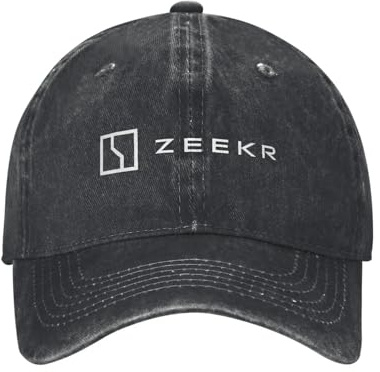 YUHUPMXAV Unisex ZEEKRs Logo Kappe Kopfbedeckung Baseballkappe Vintage-Trucker-Hut Verstellbar